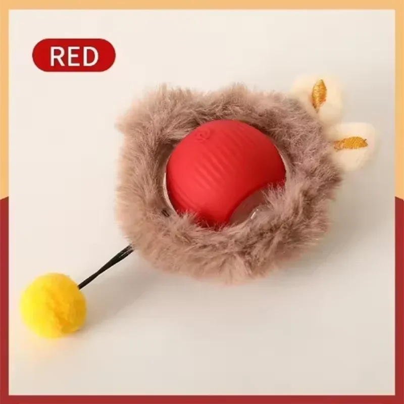 Hot Cat Toys Are Automatically Teasing Cat Balls and Self-Exciting Cat Sticks and Ticks and Resistant to Wear and Bite Pet Toys